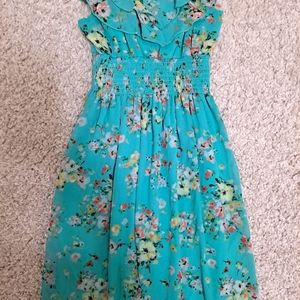 Turquoise sundress. Size XS/small